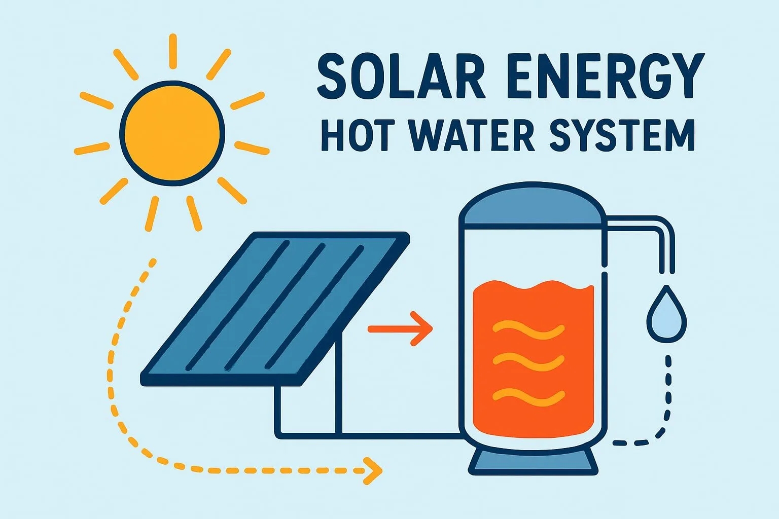 solar energy hot water system guide for homeowners 2025