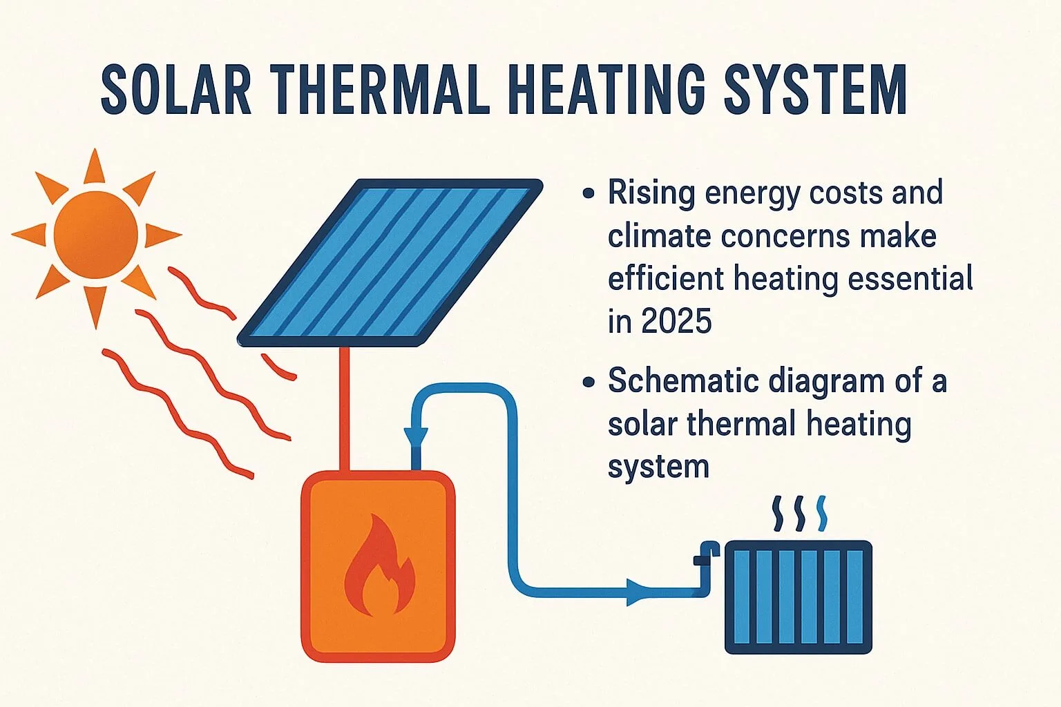 solar thermal heating system guide: your 2025 essential handbook