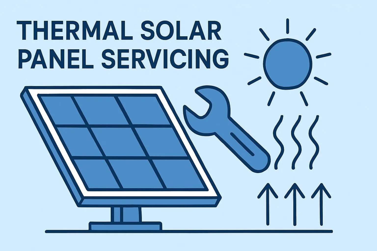 thermal solar panel servicing guide: essential tips for 2025